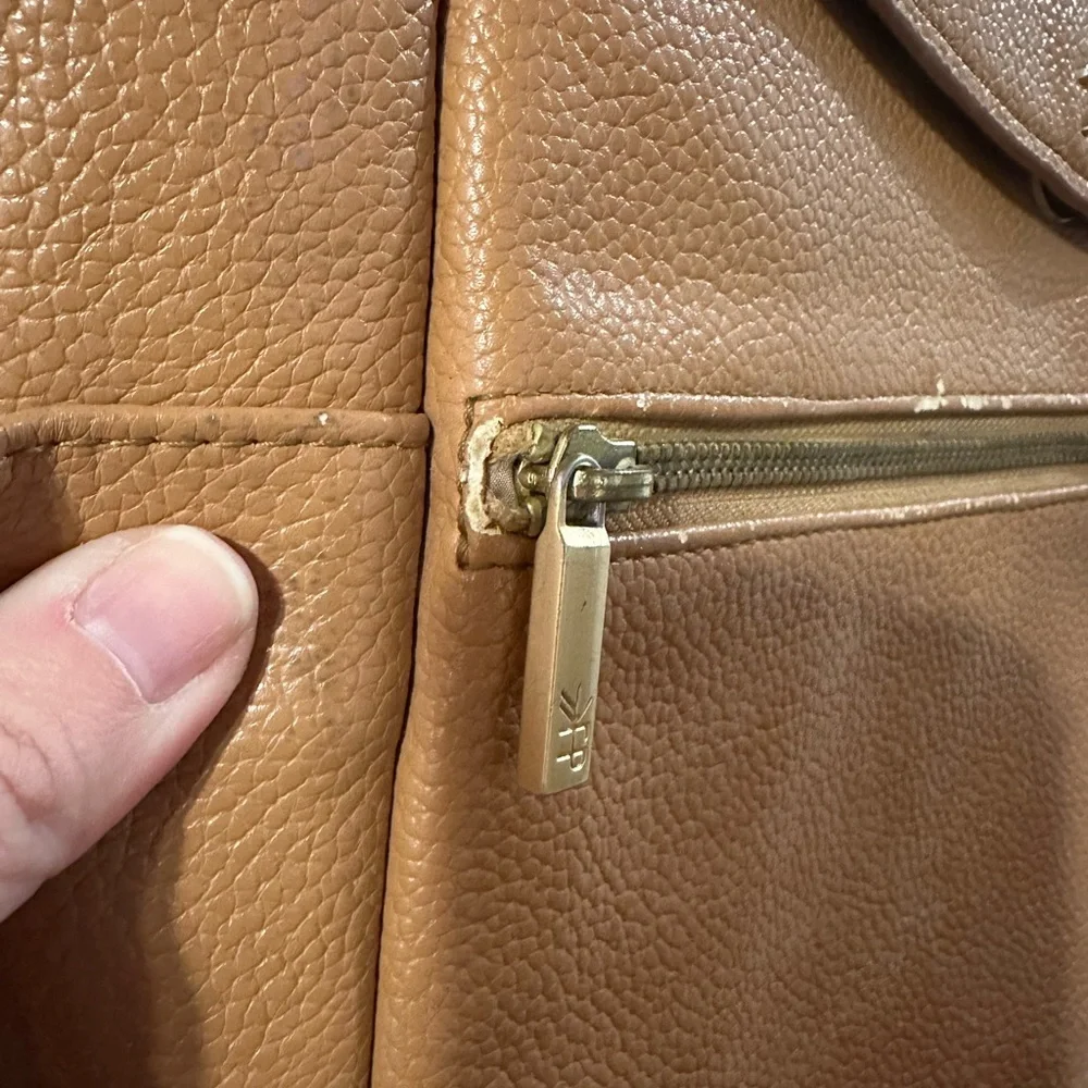 Tan freshly picked diaper bag backpack